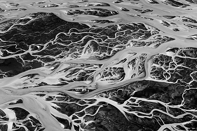 1st Place Winner – Abstract Photographer of the Year 2015 – Veins of Earth by Sarah Martinet (France)