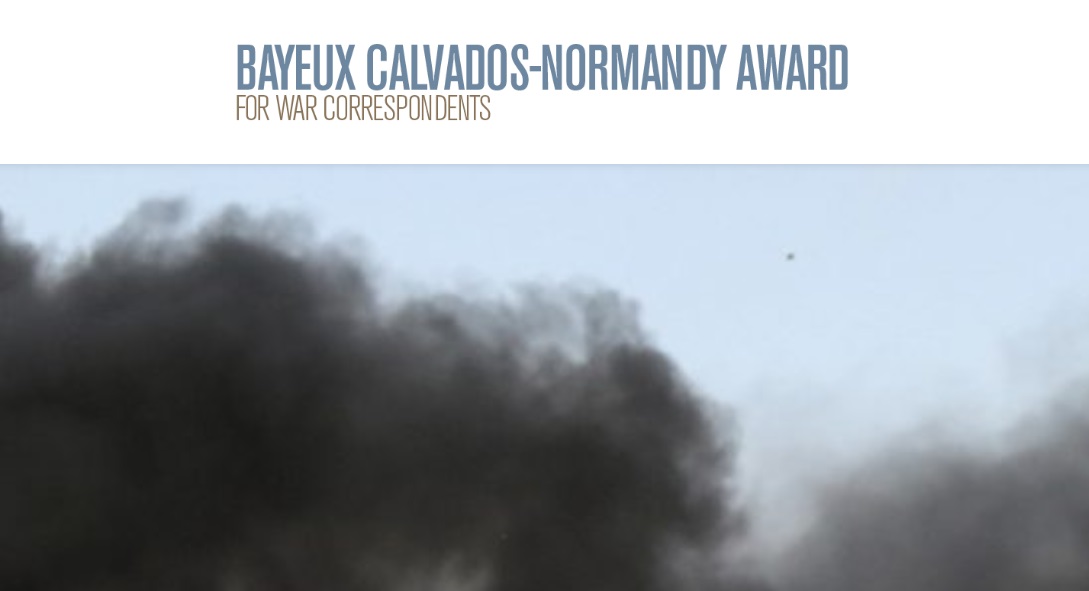 The Bayeux Calvados-Normandy Award for War Correspondents 2019 The Bayeux Calvados-Normandy Award for War Correspondents 2019 - logo