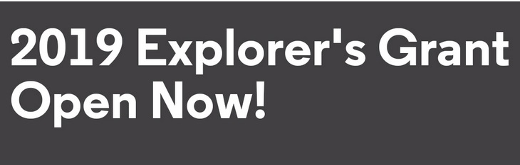 CameraPro Explorer’s Grant 2019 CameraPro Explorer’s Grant 2019 - logo