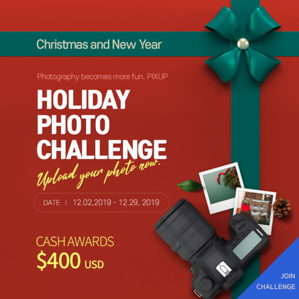 PIXUP Holiday Photo Challenge