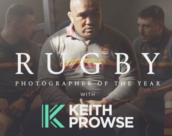 Rugby Photographer of the Year with Keith Prowse