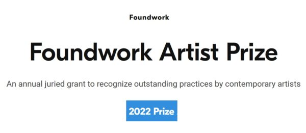 Foundwork Artist Prize 2022
