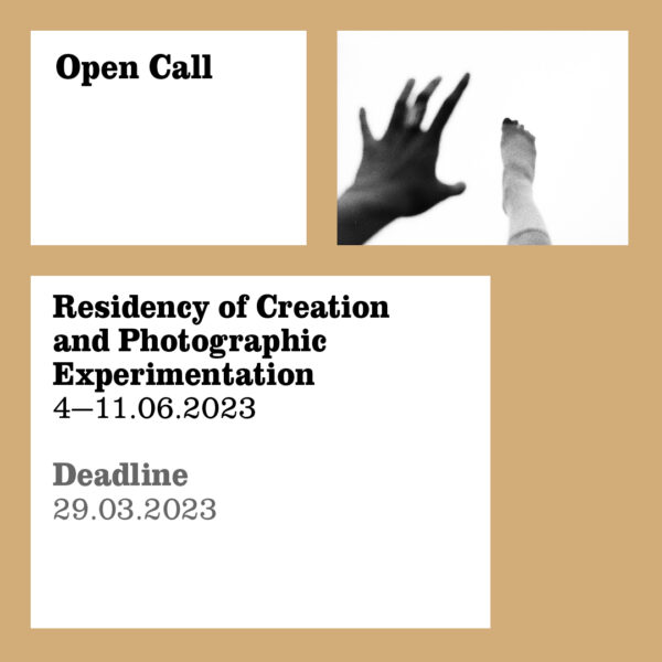 Open Call Residency of Creation and Photographic Experimentation 2023
