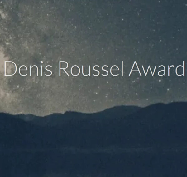 Photography competition Denis Roussel Award 2025 Denis Roussel Award 2025